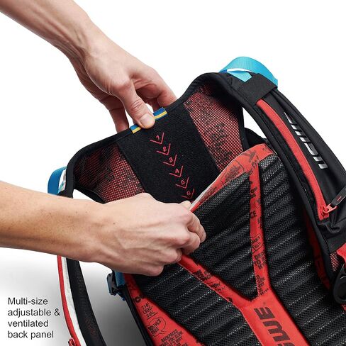 USWE Core Backpack, a High End Daypack for Enduro, Dirtbike, Moto, Black (16L USWE Red) in Saudi Arabia