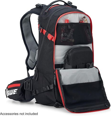 USWE Core Backpack, a High End Daypack for Enduro, Dirtbike, Moto, Black (16L USWE Red) in Saudi Arabia