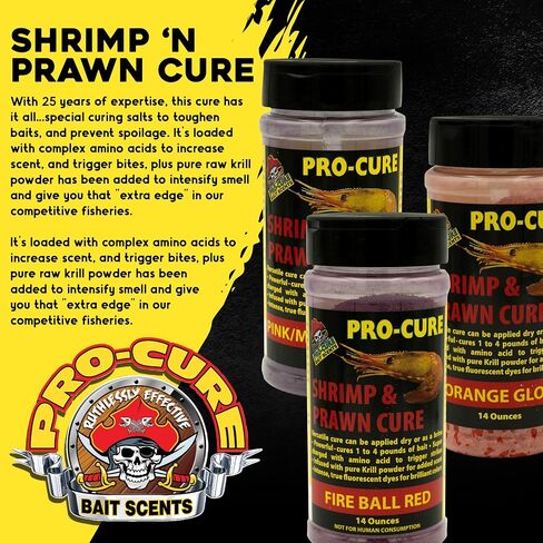 Pro-CureShrimp N Prawn Cure Fire Ball Red in Saudi Arabia