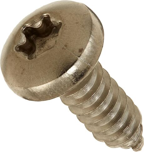 Small Parts 1412ABTP188 18-8 Stainless Steel Sheet Metal Screw, Plain Finish, Pan Head, Star Drive, Type AB, 1/4"-14 Thread Size, 3/4" Length (Pack of 10) in Saudi Arabia