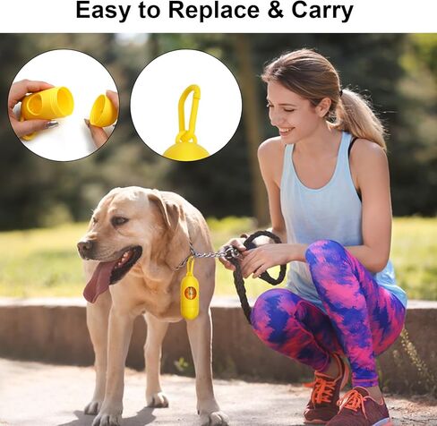 بكرات أكياس براز الكلاب، أكياس نفايات الكلاب، موزع أكياس براز الكلاب، أكياس براز الكلاب سميكة، مقاومة للتسرب، عدد 270، 18 لفة in Kuwait