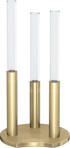 Swarovski Garden Tales Decorative Vase, Glass Vase with Gold Tone Finish Base, Small Vase for Single Flowers, Part of the Swarovski Garden Tales Collection in Saudi Arabia