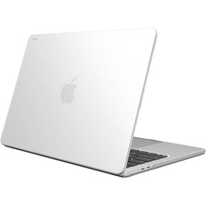 Moshi iGlaze Hardshell Case for MacBook Air 13.6-inch (2022 M2, A2681), Anti-Scratch, Easy-to-Install, Anti-Slip, Slim & Lightweight, Good Heat Dissipation, Stealth Clear (Stealth Clear)