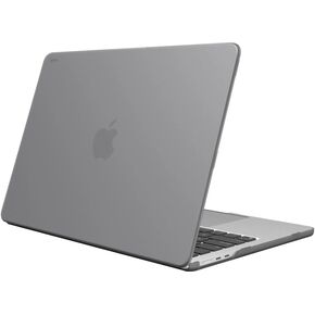Moshi iGlaze Hardshell Case for MacBook Air 13.6-inch (2022 M2, A2681), Anti-Scratch, Easy-to-Install, Anti-Slip, Slim & Lightweight, Good Heat Dissipation, Stealth Clear (Stealth Clear)