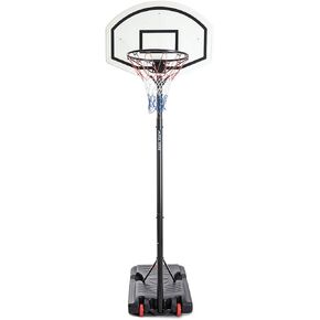 Best View Heavy Duty Indoor & Outdoor Portable Big Size Basketball Hoop & Goal Stand Back Boar for Kids & Adult, Height Adjustable in Saudi Arabia