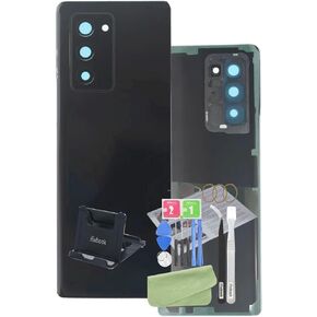 Back Glass Cover Housing Replacement for Samsung Galaxy Z Fold 2 F916 Black