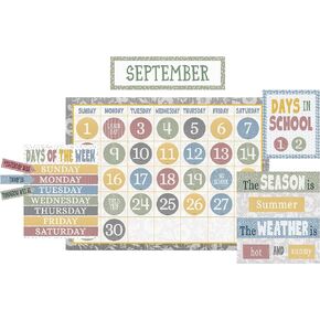 Teacher Created Resources Classroom Cottage Calendar Bulletin Board (TCR7173)