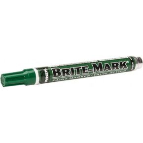 DYKEM 8030-8407 Brite-Mark Marker, Regular Line, Green