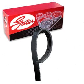 Gates AC Stretch Fit Micro-V Serpentine Belt compatible with Ford F-150 3.3L 3.5L 3.7L V6 2011-2020