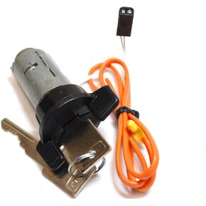 PT Auto Warehouse ILC-161L - Ignition Lock Cylinder with Keys - with Automatic Transmission