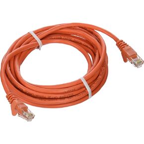 Belkin 14ft CAT5E Orange Patch Cord Snagless