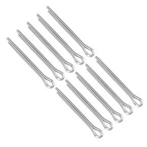10Pcs Outboard Engine Cotter Pin Set, Metal Outboard Accessories for 9.9 13.5 F9.9 F13.5 MU 1 for MU 2