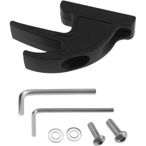 Electric Scooter Front Hook Double Hook Aluminum Alloy Hook Multifunctional Hook Compatible with Xiaomi M365 Pro 1S Compatible with Ninebot