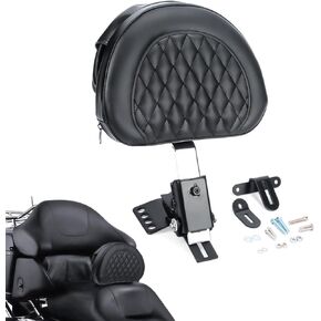 مسند ظهر للسائق قابل للتعديل ومسند ظهر للراكب ومسند ظهر متوافق مع Touring Road King Street Glide Road Glide Electra Glide 1997-2024 in Kuwait