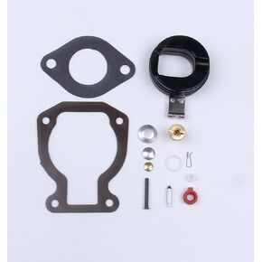 New Carburetor Carb Repair Rebuild Kit With Float 4-15 hp For Johnson Evinrude 398453