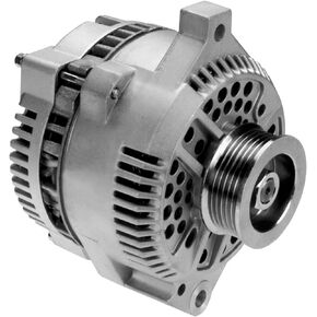 New 130A Alternator Compatible With Ford Mustang 3.8L 1994-1997, Thunderbird 3.8L 94-97 1994 1995 1996 1997, Compatible With Mercury Cougar 3.8L V6 94-97 F4PZ10346B F4SU10300AB F4SUAB F4PZ-10346-BRM2