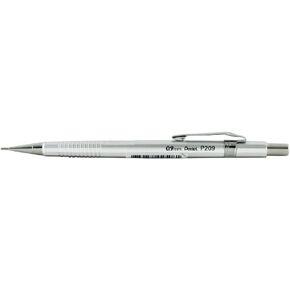 Pentel P209 Sharp Mech Pencil 0.9mm Met.Silvr