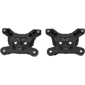 2PCS Front Rear Universal Shock Absorbant Mounts for SCY 16101 16102 16103 1/16 RC Car Black