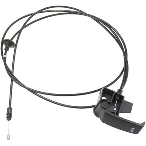 RLB-HILON Hood Release Handle with Cable Compatible with Chevy Silverado 1500 2500 3500 Suburban Tahoe GMC Sierra Yukon, for 15741109, Hood Latch Release