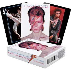 AQUARIUS David Bowie Playing Cards - David Bowie Themed Deck of Cards for Your Favorite Card Games - Officially Licensed Merchandise & Collectibles