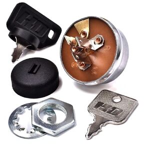 HD Switch Starter Ignition Key Switch for Simplicity Snapper 7018816YP 2526019 7018816 1-8816 Stens 430-144 Fits Rear Engine Rider Series 6 7 8 9 10 11 12 13 14 15 6-11 Dust Protection System & 2 Keys