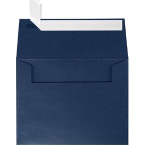 LUXPaper A2 Invitation Envelopes | Peel & Press | 4 3/8" x 5 3/4" | Misty Rose Metallic | 84lb. Text | 50 Qty
