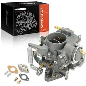 A-Premium 1 Barrel Carburetor Compatible with 1971-1974 Air-cooled Volkswagen Beetle 30/31 PICT-3 engine with Single port Manifold, Replace# 027H117510E Electric Choke