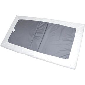 Fitted Bed Sheet for Portable ElanBambino Travel Crib, 23" x 44". Your Baby Will Love The Custom White Cotton Layer of Comfort. Made Exclusively for ElanBambino Mini Portable Cribs (Sold Separately).