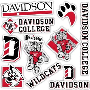 Desert Cactus Davidson College Wildcats Stickers Vinyl Decals Laptop Water Bottle Car Scrapbook T2 (Type 2)