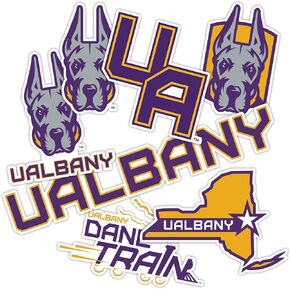 Desert Cactus University at Albany Sticker Great Danes Stickers Vinyl Decals Laptop Water Bottle Car Scrapbook T2 (Type 2)