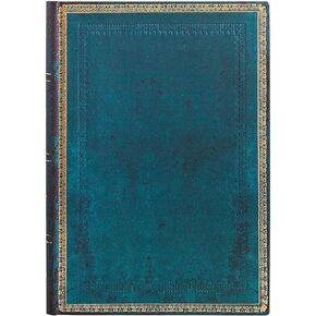 Paperblanks | Calypso | Old Leather Collection | Softcover Flexi | Midi | Lined | 240 Pg | 100 GSM