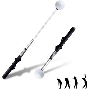 Retractable Golf Swing Trainer - Portable, Telescopic Grip Training Aid for Men & Women