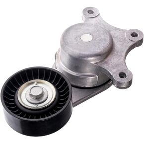 38485 Belt Tensioner and Pulley Assembly (3.5L/3.7L V6) Fit For 07-14 Ford Edge /11-19 Explorer /09-19 Flex /08-09 Taurus X /09-16 Lincoln MKS /10-19 MKT /07-18 MKX /07-16 MKZ /09-13 Mazda 6