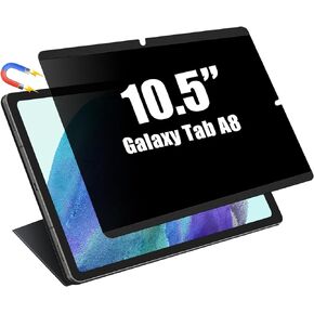 FILMEXT Magnetic Privacy Screen for Samsung Galaxy Tab A8 10.5 Inch 2022 Release (Model SM-X200,SM-X205,SM-X207),Anti Spy Anti Glare Anti Blue Light Eye Protection Matte Screen Filter-1Pack