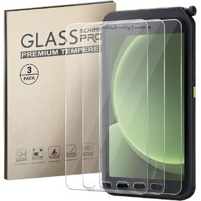 Compatible with Samsung Galaxy Tab Active 5 Tempered Glass Screen Protector (8 inch), Full Coverag 9H Hardness HD Clear Scratch Resistant Anti-Fingerprint Film tablet Tab Active 5 [3-Pack]