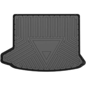 Automotive Floor Mats & Cargo Liners Trunk Set Compatible with 2019-2024 Cadillac XT4, All Weather Car Accessories Floor Liner 1st and 2nd Row Car Mat Black.