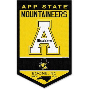 Appalachian State Mountaineers Heritage History Banner Pennant