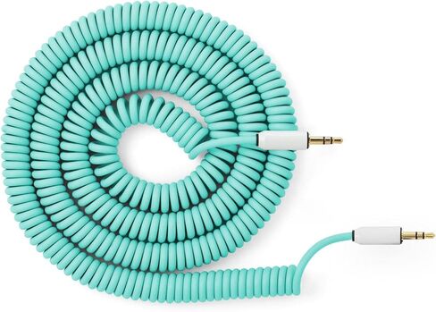 كابل الصوت MyVolts Candycord، مقبس صغير مستقيم إلى مقبس صغير بزاوية، 70 سم، لون رمادي مسحوق، مثالي لـ Microfreak، Korg Volca، مشغل الجيب، سماعات الرأس in Kuwait