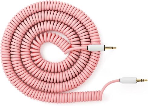 كابل الصوت MyVolts Candycord، مقبس صغير مستقيم إلى مقبس صغير بزاوية، 70 سم، لون رمادي مسحوق، مثالي لـ Microfreak، Korg Volca، مشغل الجيب، سماعات الرأس in Kuwait