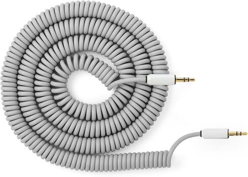 كابل الصوت MyVolts Candycord، مقبس صغير مستقيم إلى مقبس صغير بزاوية، 70 سم، لون رمادي مسحوق، مثالي لـ Microfreak، Korg Volca، مشغل الجيب، سماعات الرأس in Kuwait