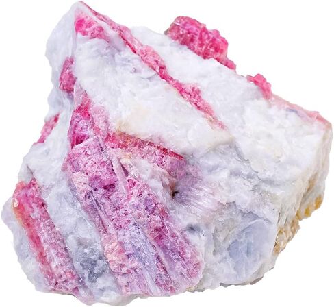 Natural Crystal Raw Stone Natural Plum Blossom Tourmaline Raw Stone 0.11-0.22lb Healing Crystal Magnetic Field Home Decoration Woman Gift in Saudi Arabia