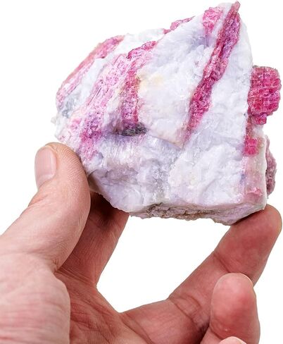 Natural Crystal Raw Stone Natural Plum Blossom Tourmaline Raw Stone 0.11-0.22lb Healing Crystal Magnetic Field Home Decoration Woman Gift in Saudi Arabia