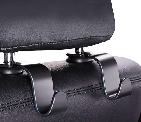 Ortarco 4 عبوات من خطافات مسند الرأس للسيارة والمحافظ والحقائب منظم لمعطف حقيبة اليد in Kuwait