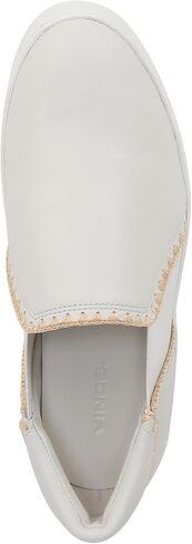 حذاء رياضي نسائي من Vince Warren سهل الارتداء باللون الأبيض/الرافية 9.5 M in Kuwait