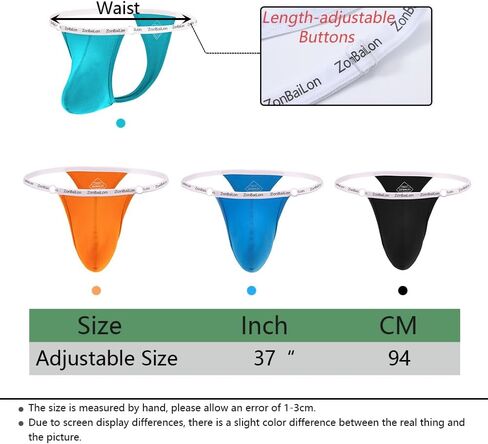 Sexy Men's Thongs Low Waist Bamboo Viscose Fiber Underwear With Adjustable Waistline in Saudi Arabia
