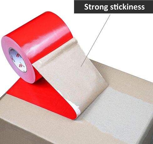 BOMEI PACK 6" Green Duct Tape,Wider Roll,6 Inches x 60 Yards,9 Mil Thick Heavy Duty, Industrial Strength,No Residue,Waterproof and Tear by Hand,Multi-Use for Indoor & Outdoor Repairs in Saudi Arabia