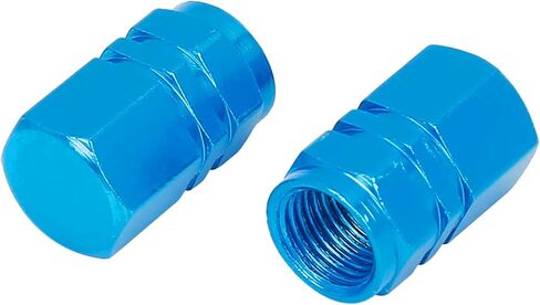 X AUTOHAUX 4pcs Orange Tire Stem Valve Caps Wheel Valve Covers Car Dustproof Hexagon Shape Aluminium Alloy Tire Cap in Saudi Arabia