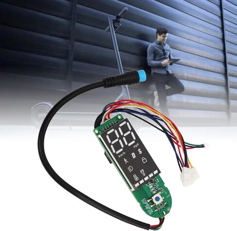 Alomejor Waterproof Electric Scooter Circuit Board PCB, Data Display Dual Brake Replacement for PRO 2 Electric Scooter in Saudi Arabia
