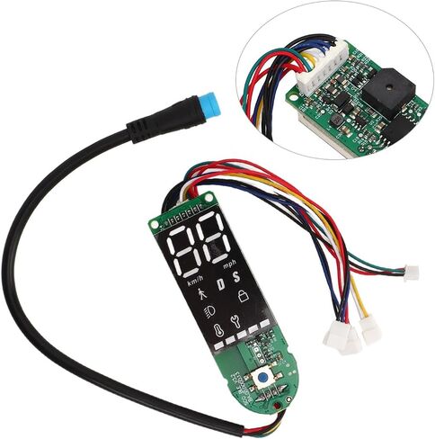 Alomejor Waterproof Electric Scooter Circuit Board PCB, Data Display Dual Brake Replacement for PRO 2 Electric Scooter in Saudi Arabia