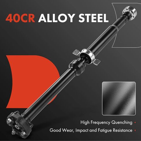 A-Premium Rear Complete Drive Shaft Prop Shaft Driveshaft Assembly Compatible with Jeep Grand Cherokee 2011-2012, AWD, Replace# 52853647AC, 52853647AF in Saudi Arabia